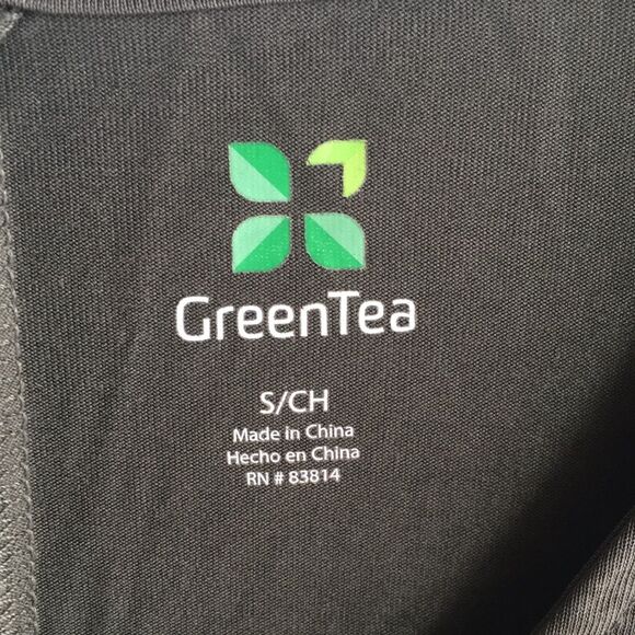 GreenTea ruffle tee size small - Picture 3 of 7